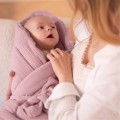 Bocioland rożek muślinowy z wiązaniem wrzos