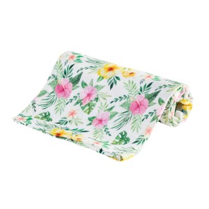 Pieluszka bambusowa - Kwiaty 30x30cm