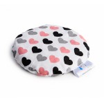 Termofor z pestek wiśni - Serca pastelowe 180g