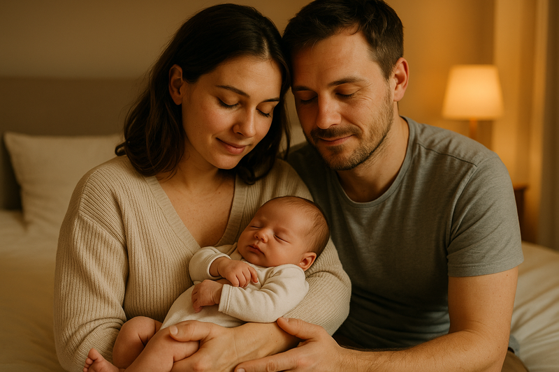 Typowy dzień z noworodkiem: ile śpi, kiedy czuwa, co jest normalne (tummy time, kolki, żółtaczka